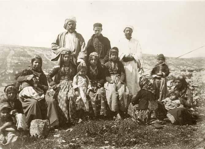 SAMARIA Figure S.34 PEF/P/862 (H. Phillips, 1867) Group of Samaritans assembled on Mount Gerizim for Passover.