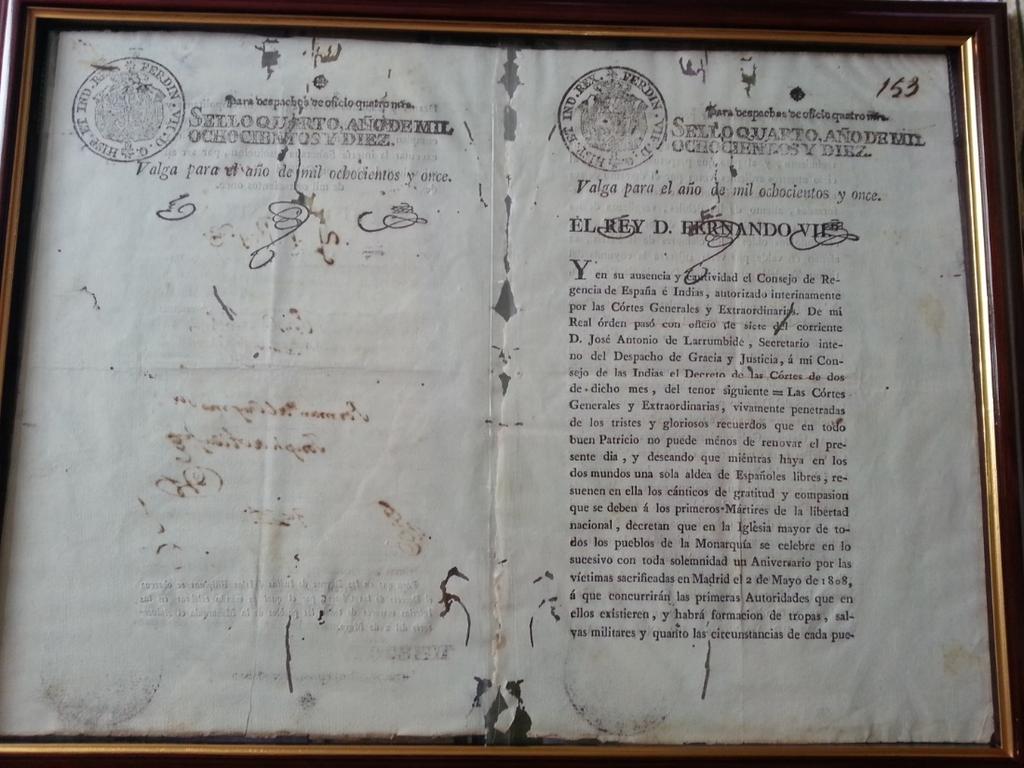 The Royal Decree of 1810