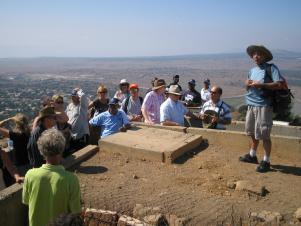 In the afternoon we toured in Ramat Hagolan (Golan Heights).