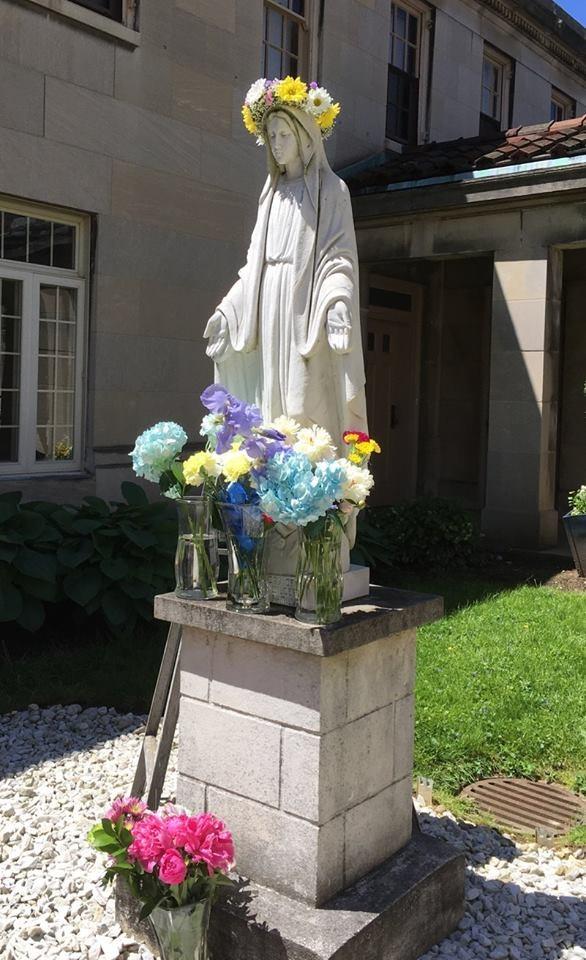 SIXTH SUNDAY OF EASTER MAY 6, 2018 May Crowning & Mary Gardens Devotion to Mary, the Mother of Jesus, during the month of May has a long history, and is the reason why you will hear some people refer