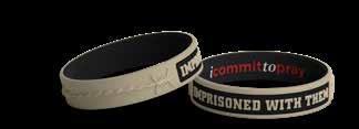 PRISONER PRAYER BAND Wear VOM s new Prisoner Prayer Band as a constant reminder to pray for those that are in bonds.