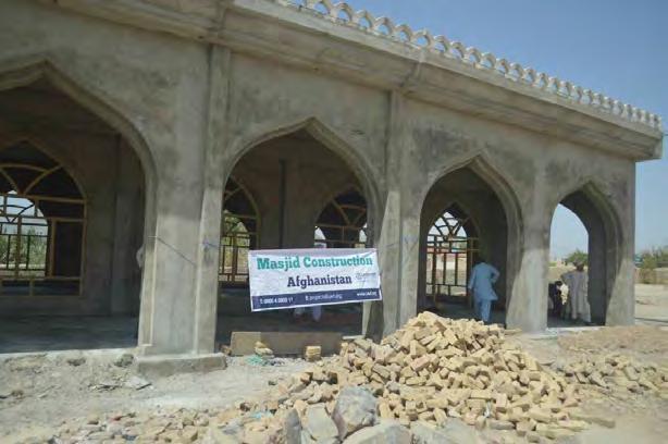 MASJID CONSTRUCTION This is our new project in Afghanistan.