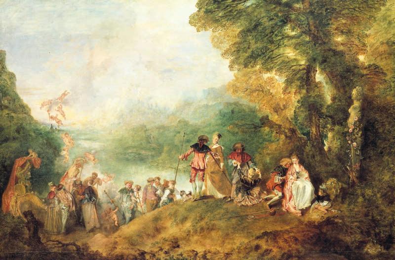 Réunion des Musées Nationaux (Gérard Blot)/Art Resource, NY Antoine Watteau, Return from Cythera. Antoine Watteau was one of the most gifted painters in eighteenth-century France.