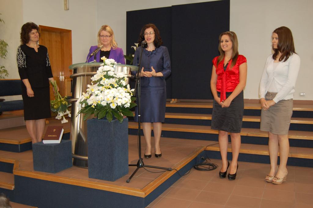 LATVIAN CONFERENCE WOMEN S DAY Dagnija Roderte is responsible for the Women s Ministries for the Latvian Union. On Sunday 2nd of June the Riga church was full of women from the conference.