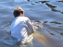 But look, have you remembered every sin you ever committed in your past life? When you walk into the watery grave of baptism it is saying, God, I give my whole self to you.