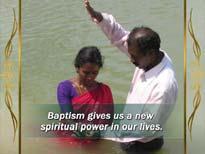 87 Baptism is not the end of the Christian life. It is the beginning.