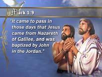 method of baptism is to discover how Jesus was baptized?