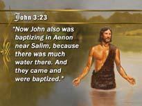 How was Jesus baptized?
