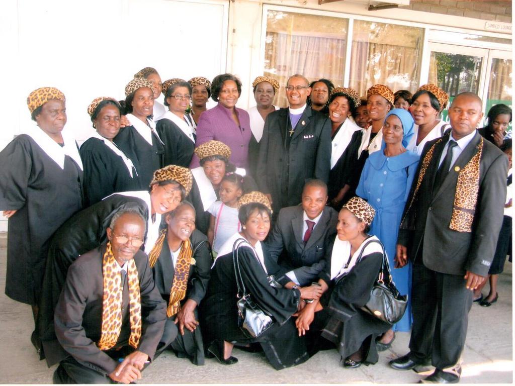 BISHOP MESSIAH ARRIVES IN THE 17 TH DISTRICT 2012 Group photo taken at the airport when Bishop and Supervisor Messiah first arrived in