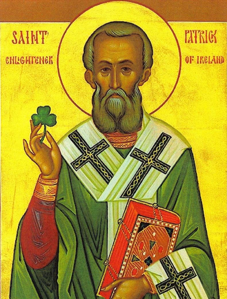 FROM THE PASTOR S OFFICE: Contemplating St. Patrick In March, along with the continuation of Lent and Holy Week, we think about St. Patrick this year. Although St.