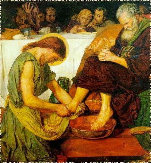 LORD S SUPPER CELEBRATION & SYMBOLISM First Washing of the Hands and the Bitter Herbs Jesus went further than the traditional hand washing and taught His disciples about