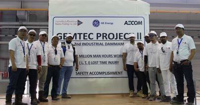 com Nesma Trading Achieves 1 Million Safe Man-hours at GEMTEC 2 Project Nesma Trading s project to build General Electric s Manufacturing & Technology Center (GEMTEC) buildings in Dammam Industrial