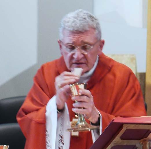 Bishop David Zubik of the Diocese of Pittsburgh presided over the Eucharist on Tuesday, June 19. Fr. Donald Nesti, C.S.Sp.