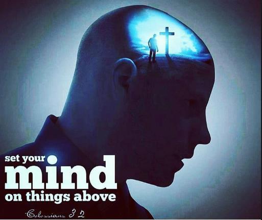 THINK! N nourish a godly mind. Eat the right stuff!