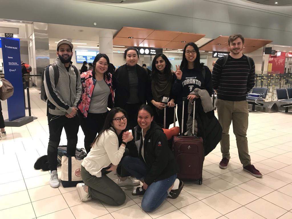 The ICM team at YYZ on February