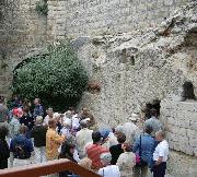 Our guide will explain the differing opinions on the route that Christ was led. The actual place of crucifixion and burial is a very interesting study.