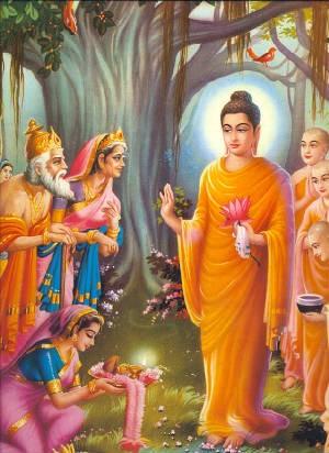 For 45 years, Buddha and his Sangha wandered through Northern India teaching people the Dharma.
