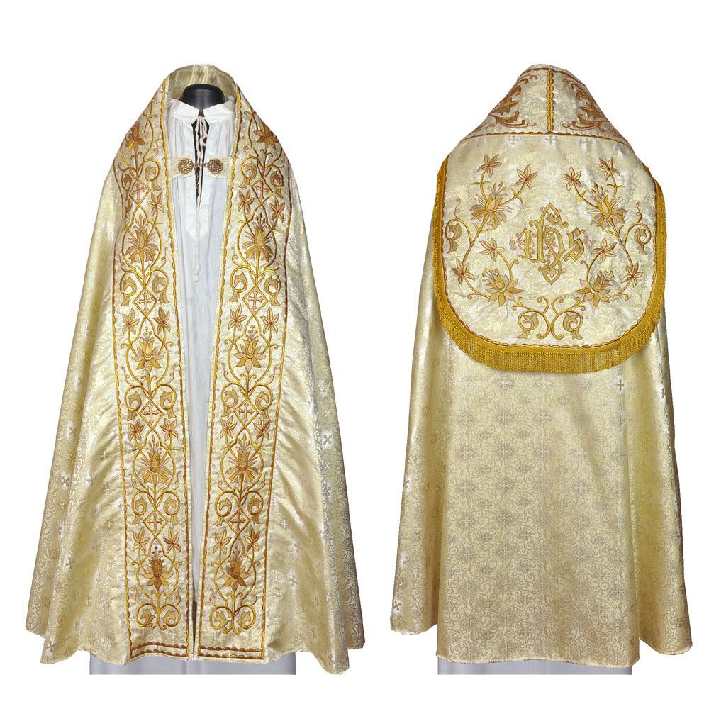 It is a reminder of the baptismal garment worn when the new Priesthood.