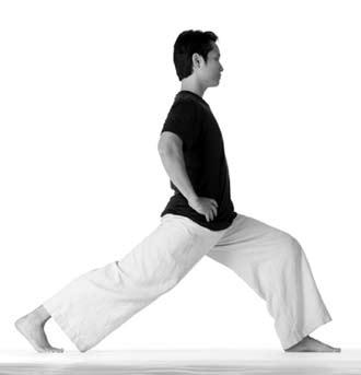Lunges, left and