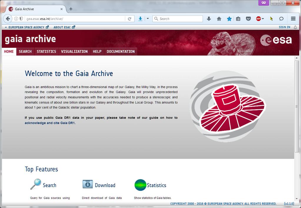 The Gaia Archive Alcione Mora Using the Gaia