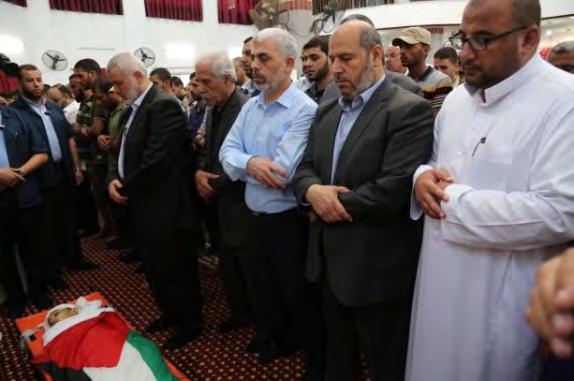 Khalil al-hayya said during the ceremony that Abu al-naja was killed in cold blood and by official decision of the Israeli government, which ordered to kill all the participants of the return march,