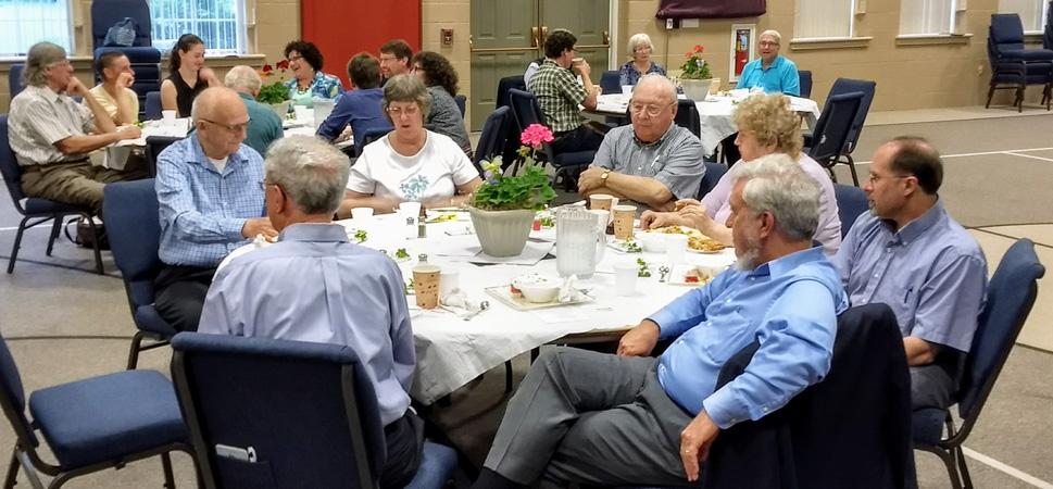 2017 2018 BANQUET AND RECITAL Lancaster Church of the Brethren again hosted and served a great feast to local chapter members on Monday, May