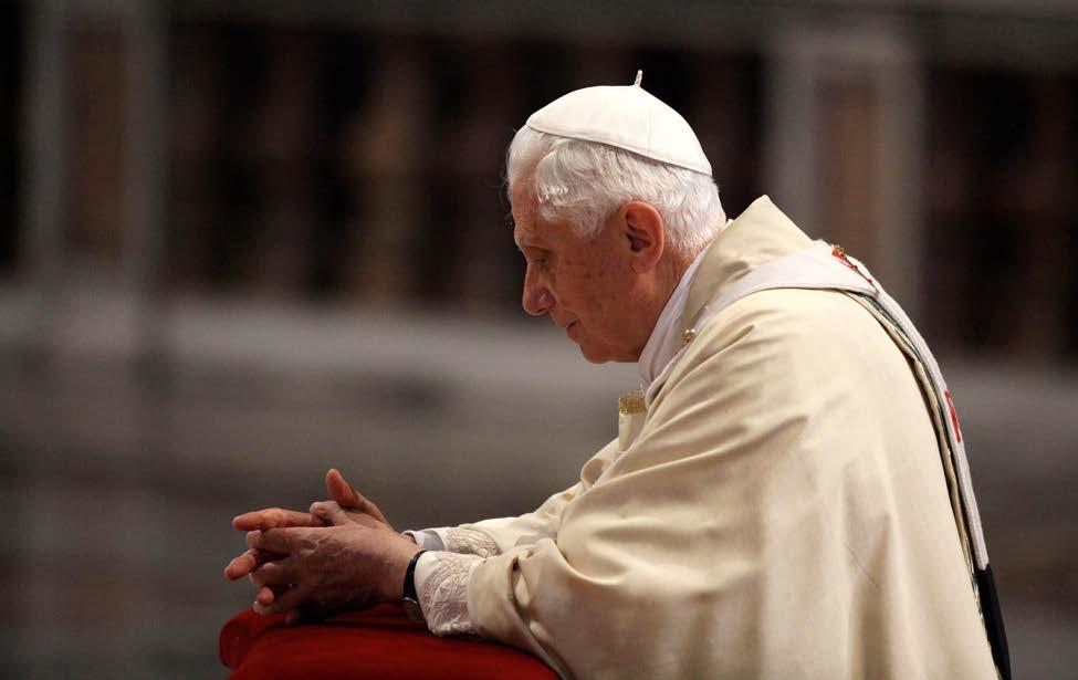 Pope Benedict XVI World Youth Day 2008: a) when the Holy Spirit comes b) you will receive power c) and you will be my witnesses In October 2010, the