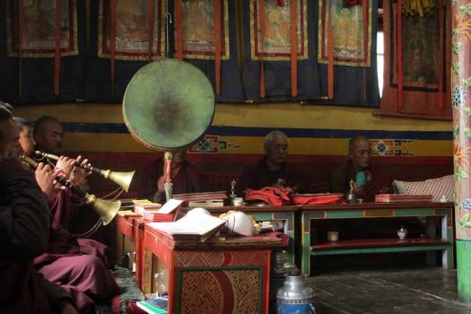 with Kashmiri influences, are the legacy of the famous Tibetan translator Rinchen Zangpo.