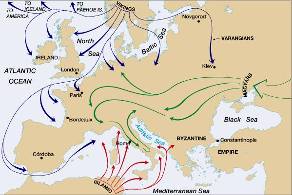Viking, Islamic, and Magyar