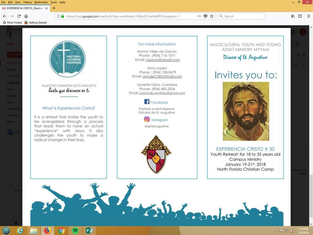 Email vincent@catholicgators.org for more information.
