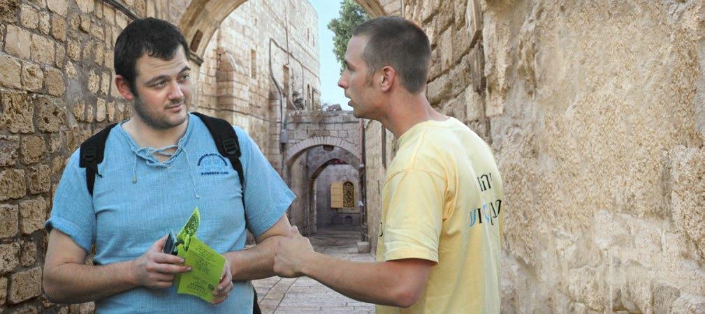 quarterly FOR CHRISTIANS WHO WANT TO KNOW ABOUT JEWS & EVANGELISM BEGINNING IN JERUSALEM by David Brickner, executive director We just celebrated a very special Shavuot one unlike any in the history