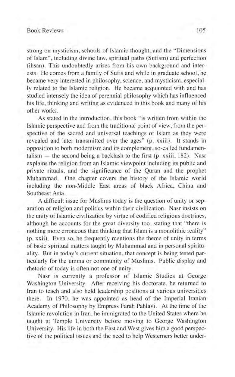 Comparative Civilizations Review, Vol. 58 [2008], No. 58, Art.