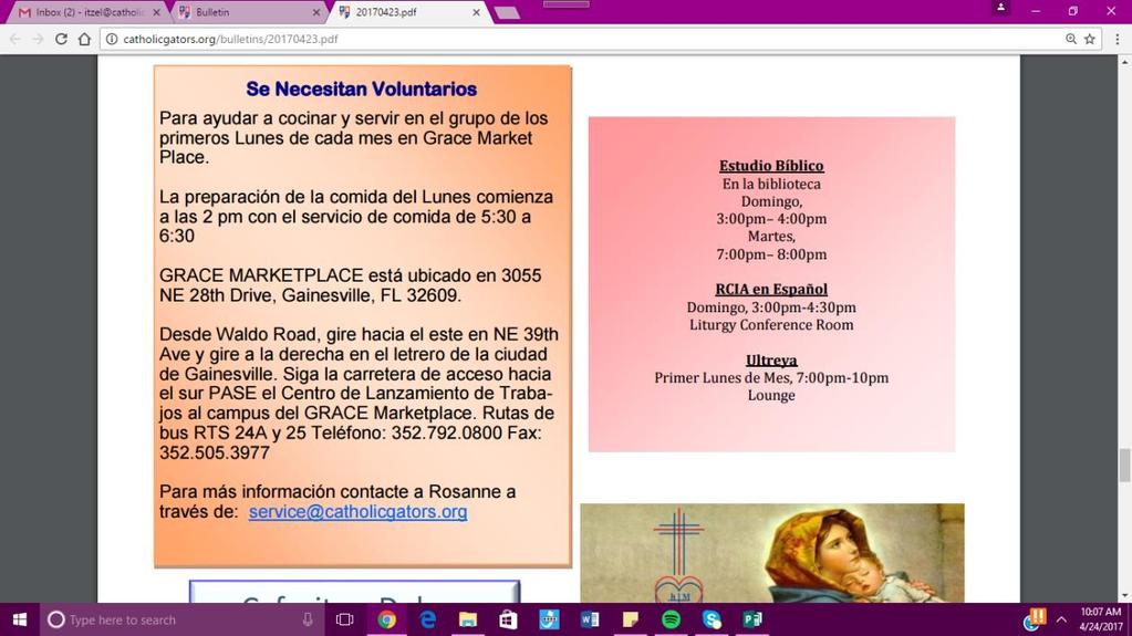 ministerio hispano Thirteenth