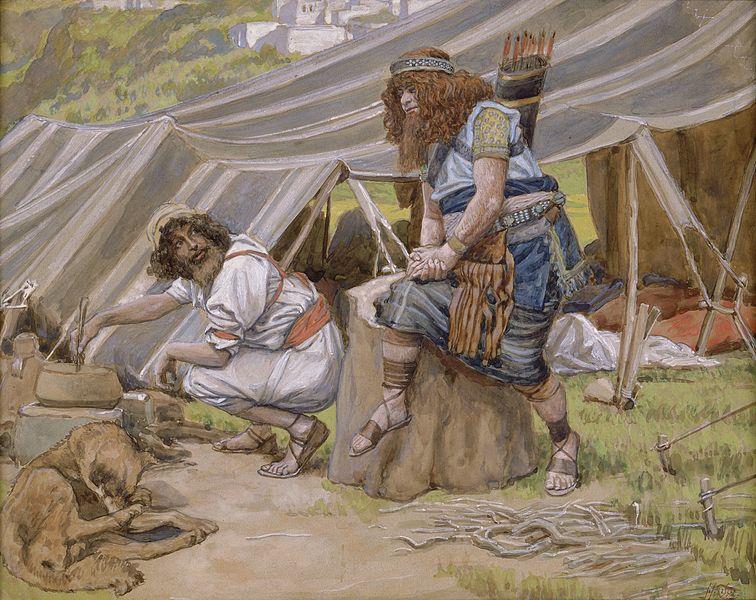 L e s s o n O n e H i s t o r y O v e r v i e w a n d A s s i g n m e n t s Stealing the Birthright The Mess of Pottage, by James Jacques Joseph Tissot (French, 1836-1902), c.