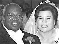 August 2006 Archbishop Emmanuel Milingo, the Catholic cleric who upset the Vatican in 2001 by taking a South Korean as his bride in a Blessing by True Parents, announced on July 12, 2006 the