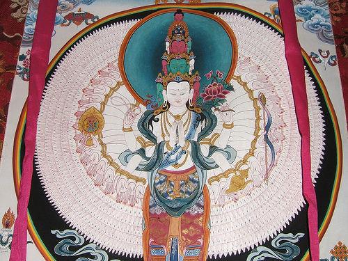 The Buddha told the King that this boy is a manifestation of all the Buddhas. He is also the manifestation of the hearts of all the Buddhas.