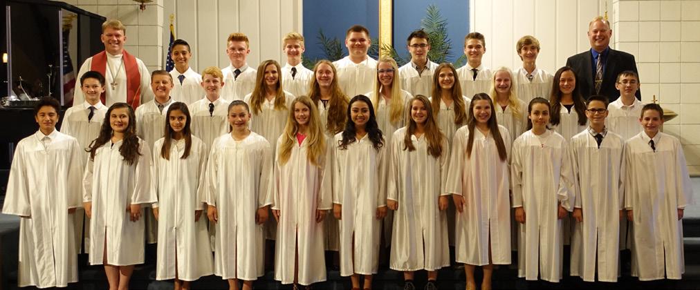 confession of faith in Jesus Christ as Savior and Lord. At St. Paul s Lutheran Church, Confirmation is... A reaffirmation of a student s baptism.