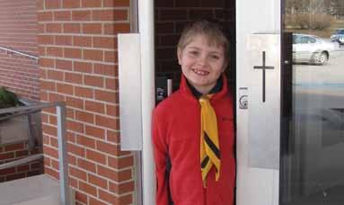 St. Peter Catholic Church Greeter Ministry Plays Key Youth Greeter Joshua Dyer Youth Greeter Philip Dyer First impressions can be very important. This is why parishioners of St.