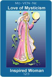 Moon-VENUS-Neptune Inspired Woman / Love of Mysticism Love of mystery, nostalgia, and history - the past.