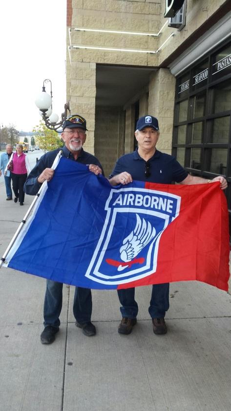 ONE MORE THING NEXT YEAR WE WILL GO FOR $15,000 AIRBORNE VETERANS DAY JUST PASSED WE HAD THREE OF OUR GUYS IN Branson MO Members of the Chapter travelled to Branson for the annual Veterans Day Parade.