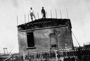 After Anthony built a new home on McDonald, in 1919, the Bay View residence was torn