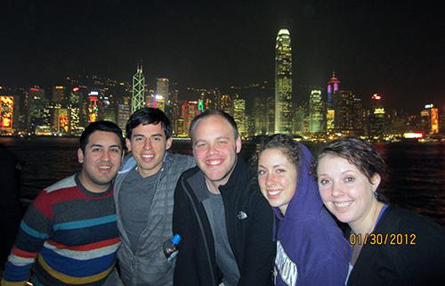 Hong Kong night skyline nearly transported theoretical tears of joy to mine own eyes.