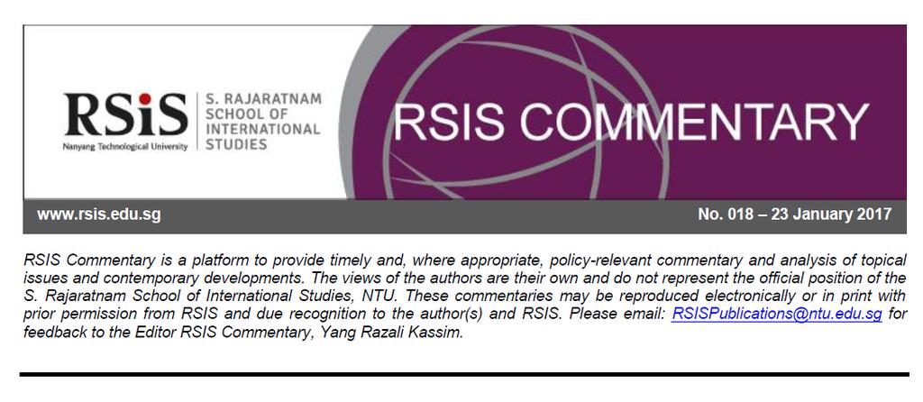 www.rsis.edu.sg No.