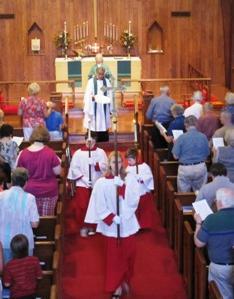 Lay Eucharistic Visitors take communion to the home bound and those who are unable to attend Sunday services.