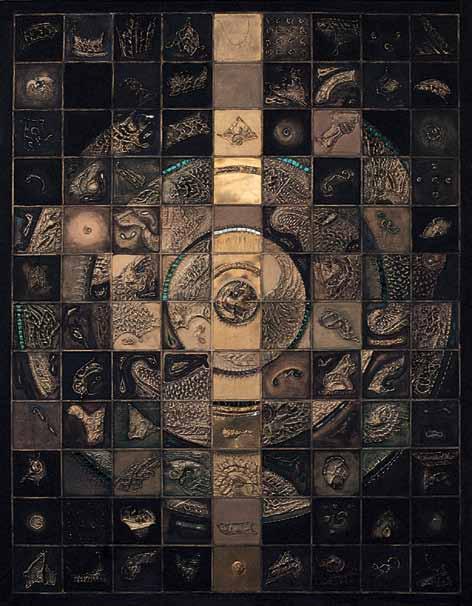 New image of Wheel of Life 7, 1993 by Apichai Piromrak This story shows that it is not right to seek liberation only for our own purpose.