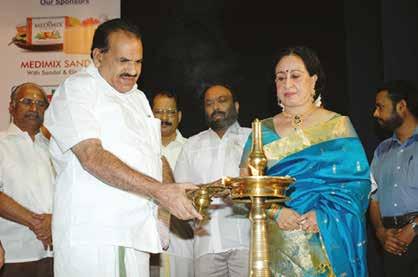 Mr. Kodiyeri Balakrishnan, Hon. Minister for Home & Tourism, Kerala Mrs.