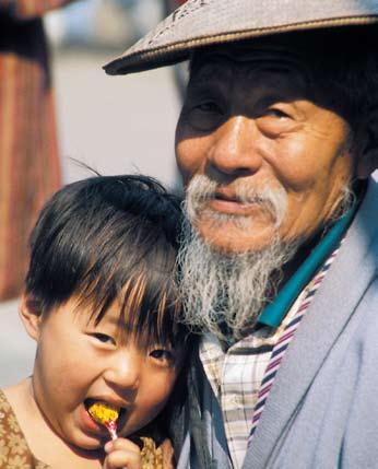 Himalayan community, considered by many to be the last Shangri-La. We travel to Bhutan along winding mountain roads.