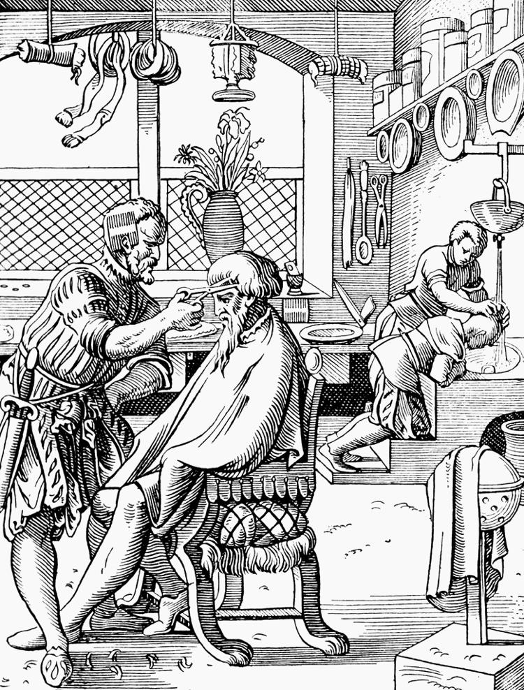 Peter Beskendorf, the Master Barber Friends with Luther for at least 18 years Court surgeon Requested of Luther a Simple