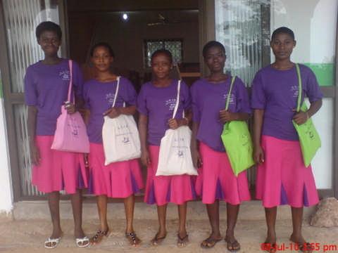 THE FIRST STUDENTS OF CCIM TRAINING CENTER - DRESSMAKING