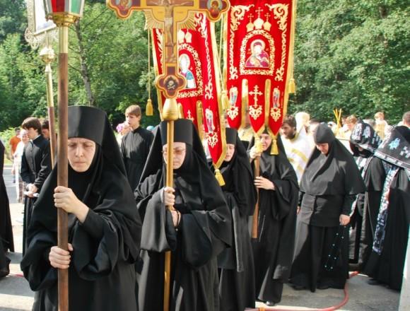 A procession in memory of